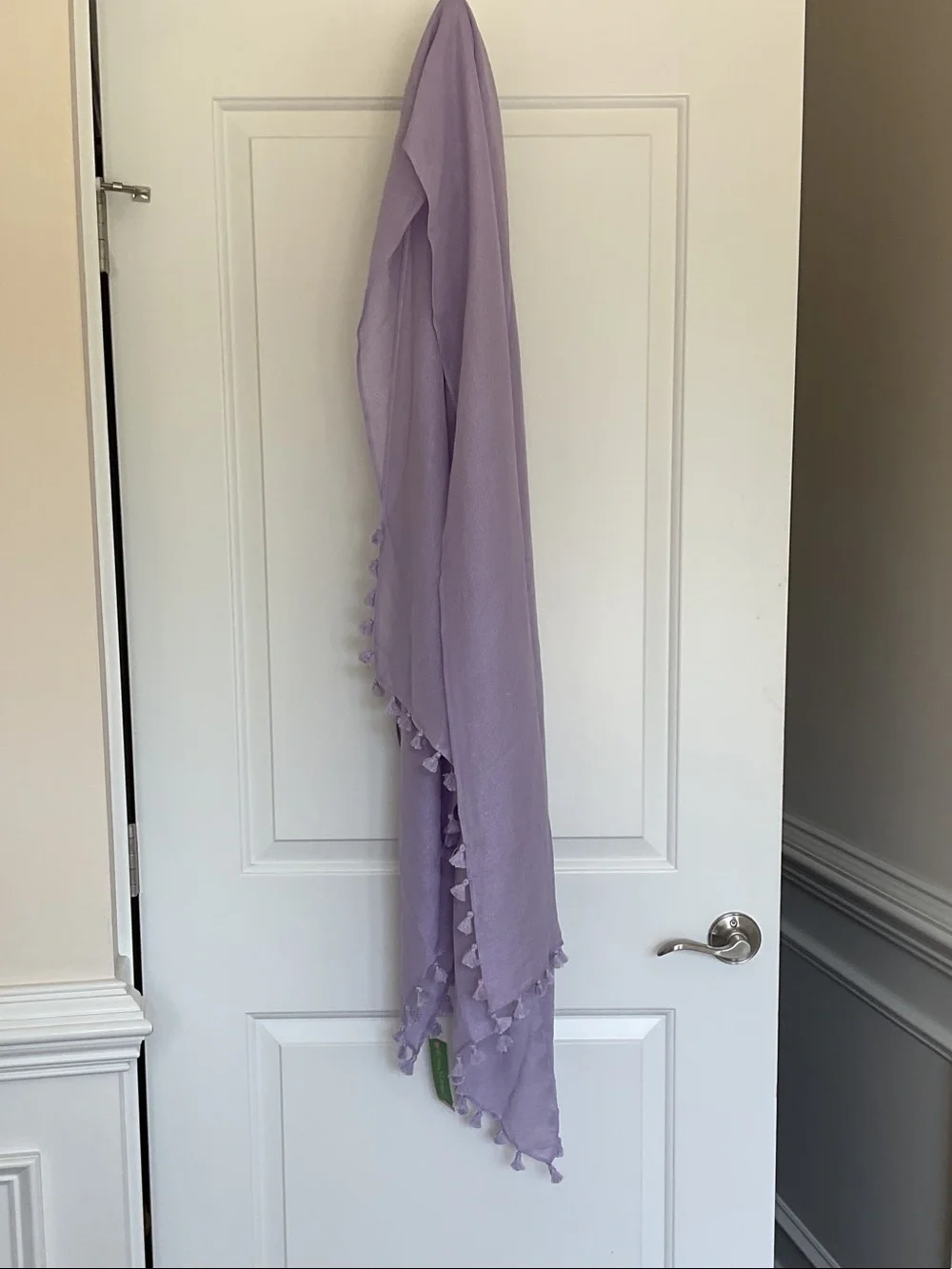 Lilly Pulitzer Lavender Tassel Scarf